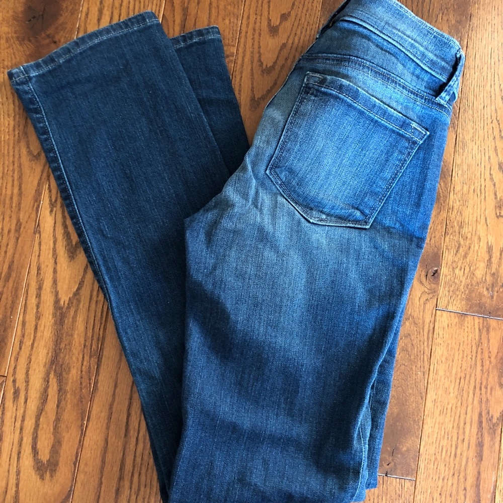 LOFT Modern Straight Jeans